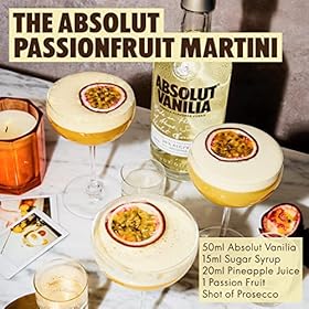 Absolut Vanilia Flavoured Swedish Vodka, 70 cl (Pack of 2) – Absolut