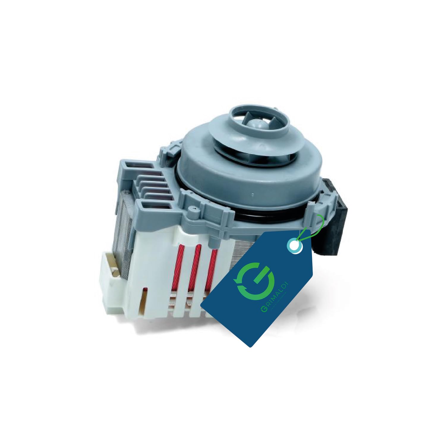 G GRIMALDI Motore Lavastoviglie Compatibile Indesit Ariston Hotpoint C00303737 M311 — 60W 220 230V 50Hz 0.6A — Attacco RAST 5 — Ricambio Alternativo 14012151