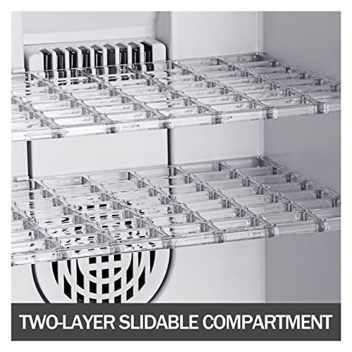 Incubadora de huevos de reptiles, caja térmica portátil con termostato para control automático de temperatura, ideal para anidar, incubar y criar huevos