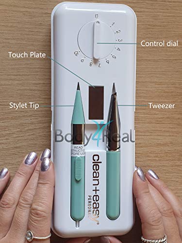 Clean & Easy Deluxe Home Elektrolyse-Set + Stiles Pinzette - Image 3