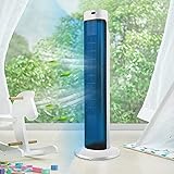 ✔️ Pantalla LED: todas las funciones se pueden controlar a través de la gran pantalla LED: 3 configuraciones de velocidad (baja, media, alta), 3 métodos de ventilación (normal, natural, sueño), 7 horas de descanso a temperatura ambiente, también puede usar el El mando a distancia conectado controla todas las funciones importantes.