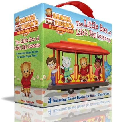 The Little Box of Life's Big Lessons (Boxed Set): Daniel Learns to Share; Friends Help Each Other; Thank You Day; Daniel Plays at School (Daniel Tiger's Neighborhood)