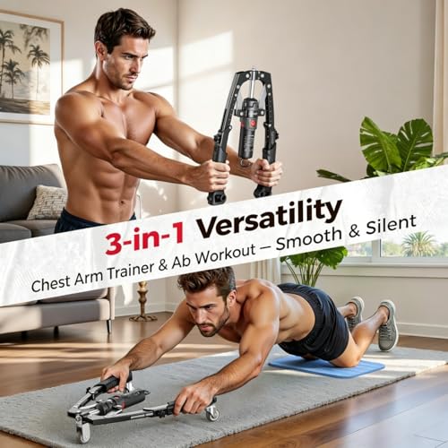 6% Off FLYBIRD 3-in-1 Chest Arm & Core Trainer - Image 3