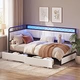 ANCTOR Twin Daybed with LED