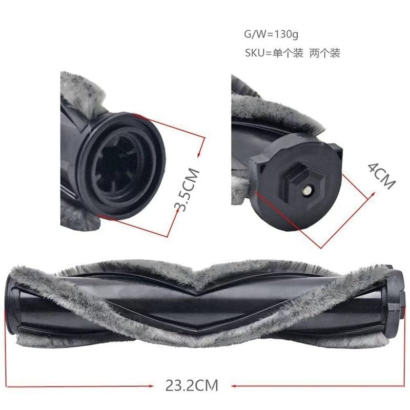 Testa Spazzola e Panno da Pavimento A39M Compatibile con Proscenic P12 P10