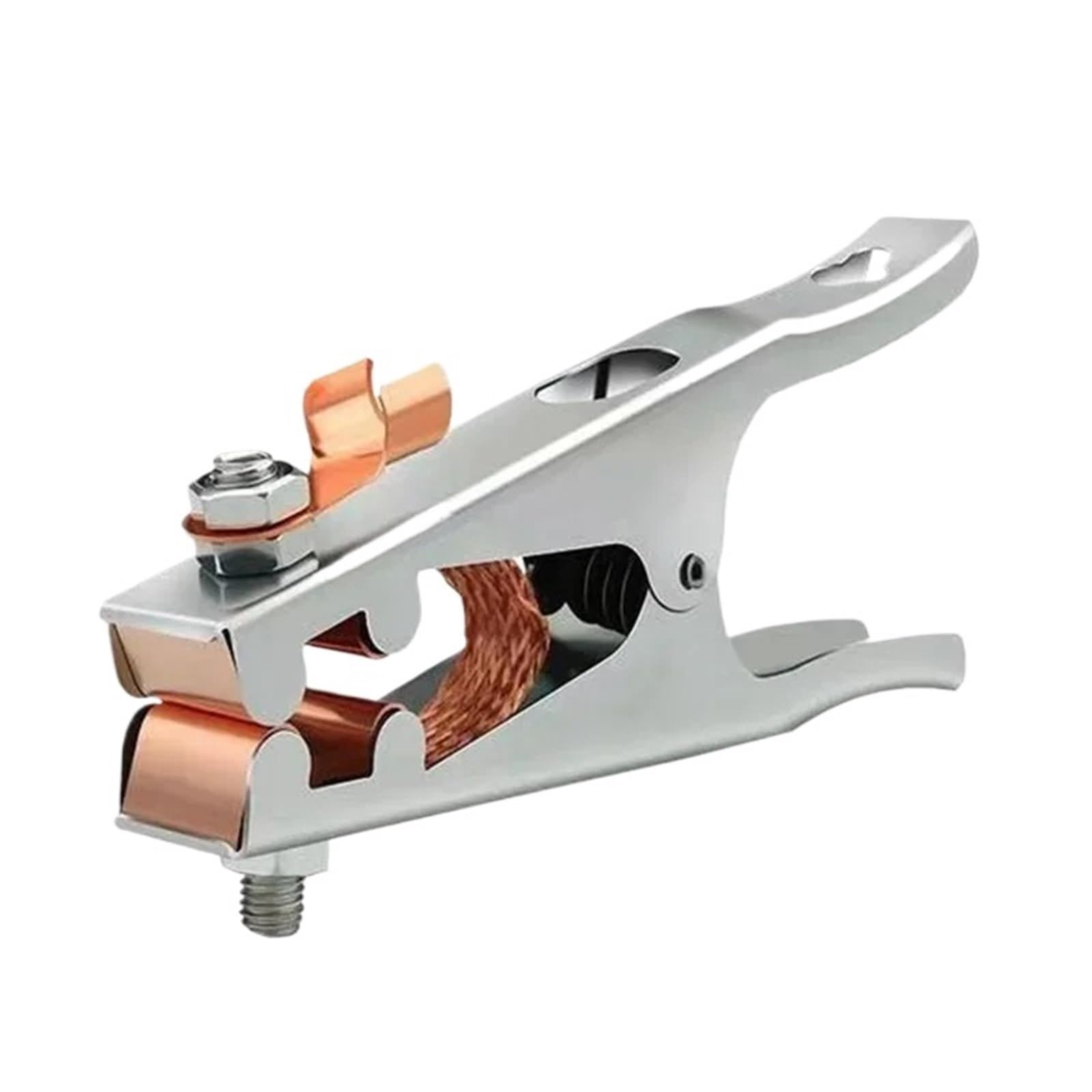 Welding Earth clamp Welding Ground Clamp for Plasma, Conductive, Spring-Loaded, Insulated, 300A 500A 800A(500A)