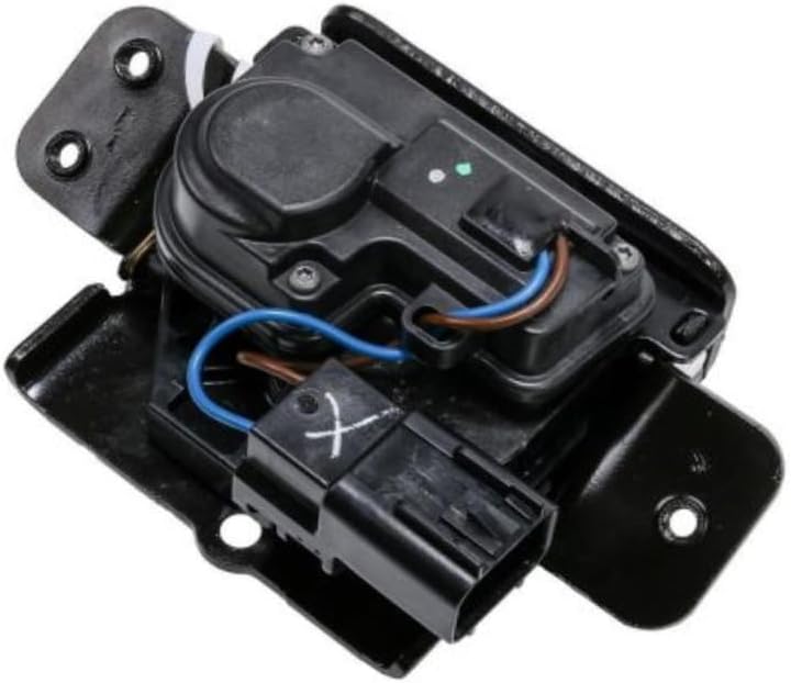 KarParts360 For GMC Terrain 2010-2017 Liftgate Latch | Steel | Black | Multi Piece | Lockable | 0.12 Inches Material Thickness | 2.54 Inches Axis 1 Length | 3.58 Inches Axis 2 Length