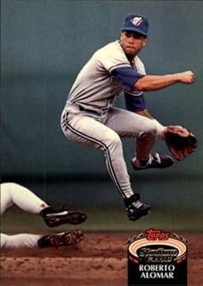 1992 Stadium Club Baseball Card #159 Roberto Alomar