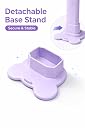 ELITEWAVE Mini Portable Rechargeable USB Fan with LED Light | Handheld Personal Cooling Fan | Small Travel Fan for Makeup, Kitchen, Office & Outdoor | Women Personal Fan | Multicolour gallery image