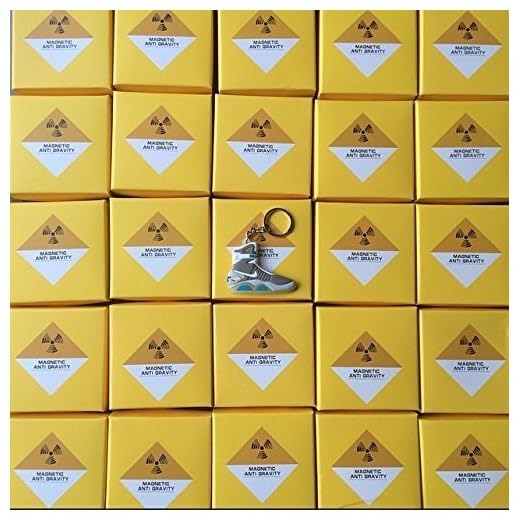 Air Mag Keychain - Glow in the Dark - Back to the Future Keychain - Sneaker Keychain by SneakerC