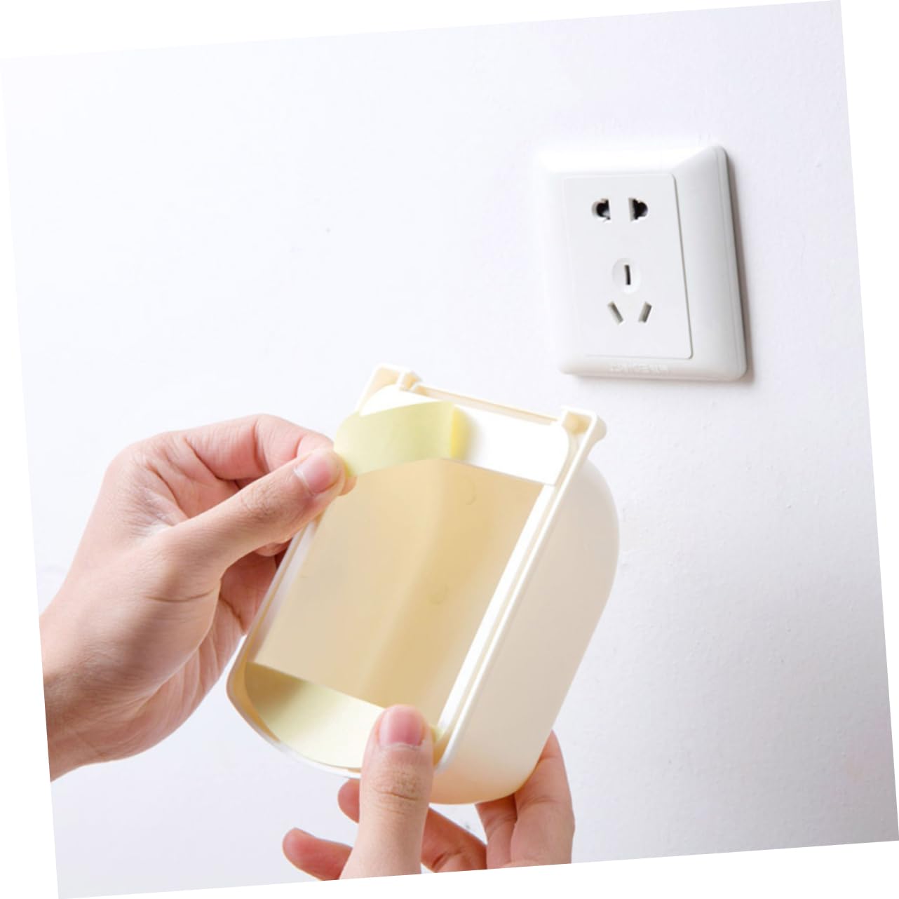 Safety Outlet Deep Babyproof Adhesive Cover Childproof Electrical Safety