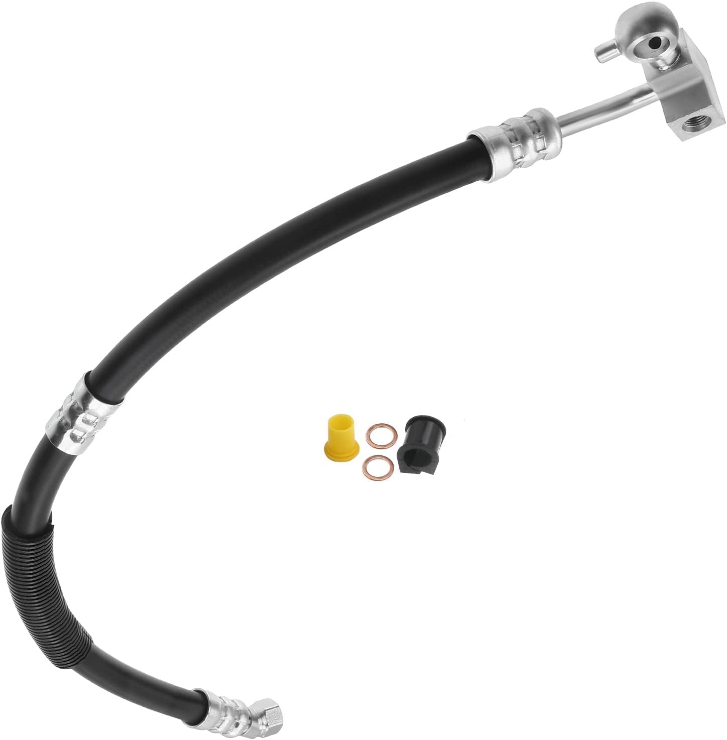 A-Premium Power Steering Pressure Hose Line Assembly Compatible with Nissan Frontier 2005-2018, 2.5L, Reservoir to Pump