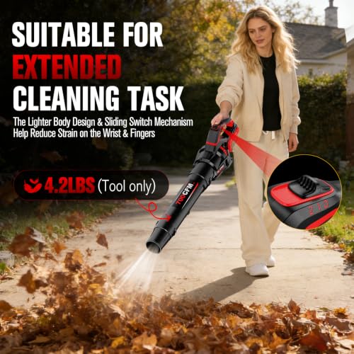 700 CFM Leaf Blower Compatible with Milwaukee M18 Battery (Bare Tool) by ALDIPRO - Used condition - Image 5