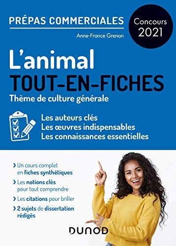 Télécharger L'animal - Prépas commerciales - Concours 2021 : Tout-en-fiches PDF
