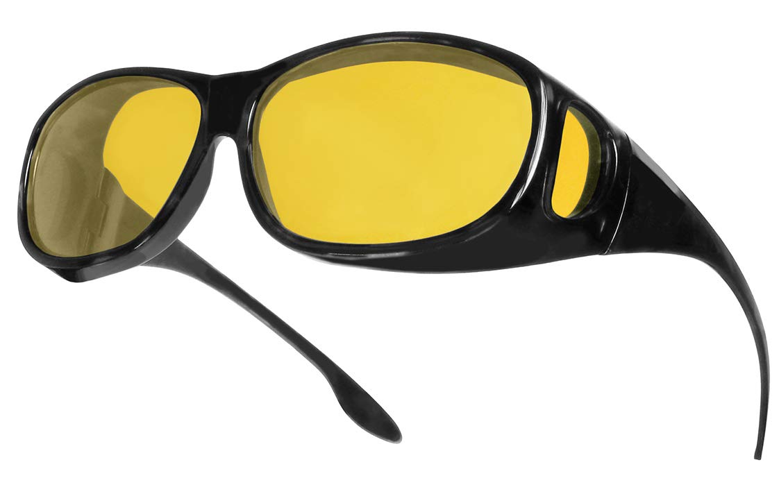 Goodlookers Sunglasses 'Night-Vision Coverspecs' Black