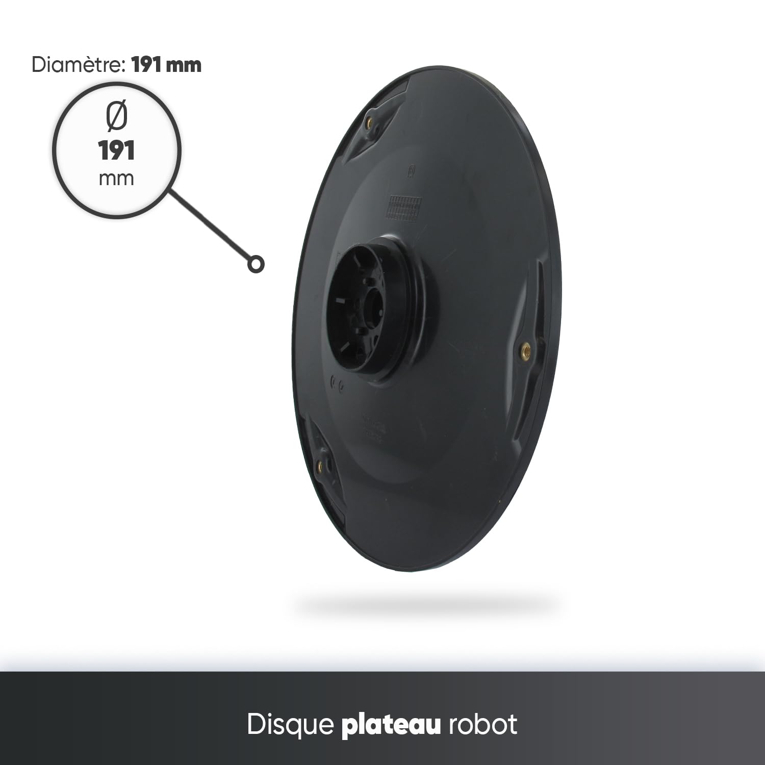 SKANA - Disque Plateau De Coupe Porte Lame - Pièce De Rechange - Pour Tondeuses Robots Husqvarna G3-P15, Automower 310 (2015), 310 (Dès 2016), 315 (2015), 315 (Dès 2016), 315X (Dès 2018) (X-LINE)