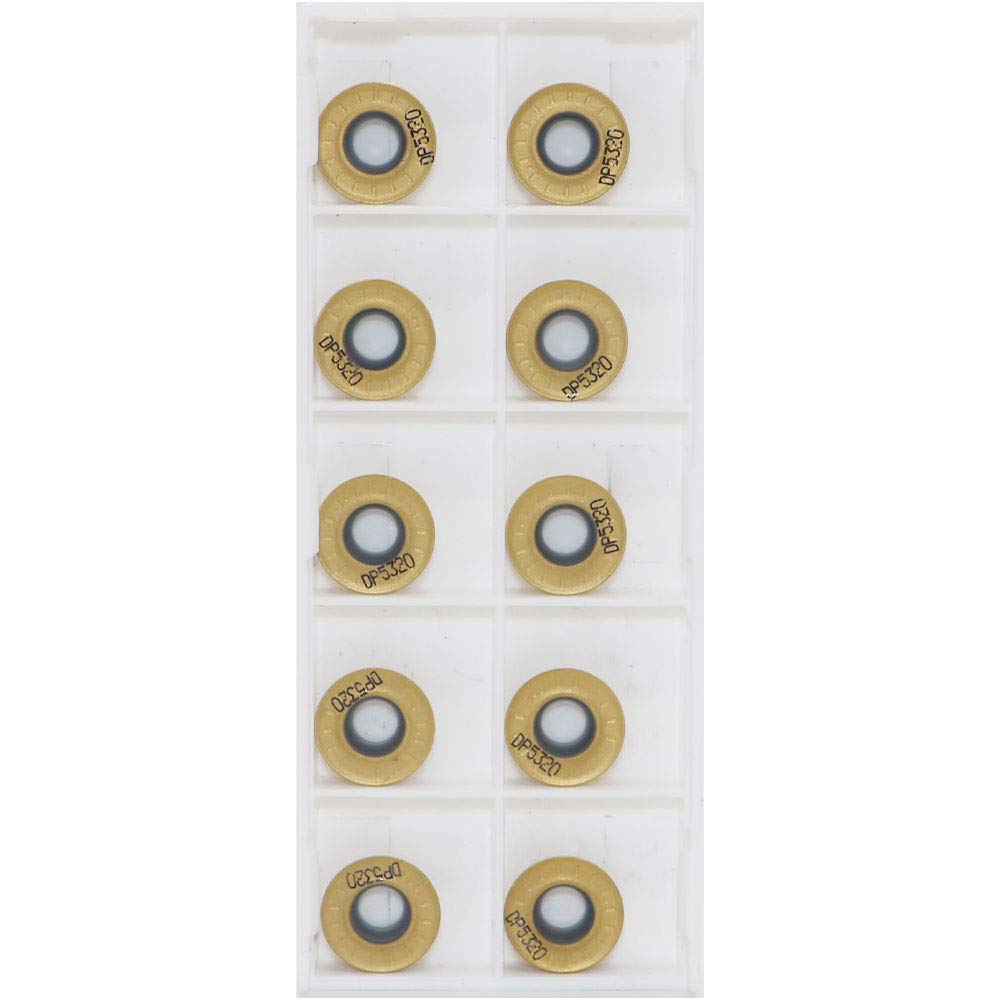 Carbide Milling Inserts - RPMT1204 for Steel & Stainless -2 Carbide Milling Inserts - RPMT1204 for Steel & Stainless -2