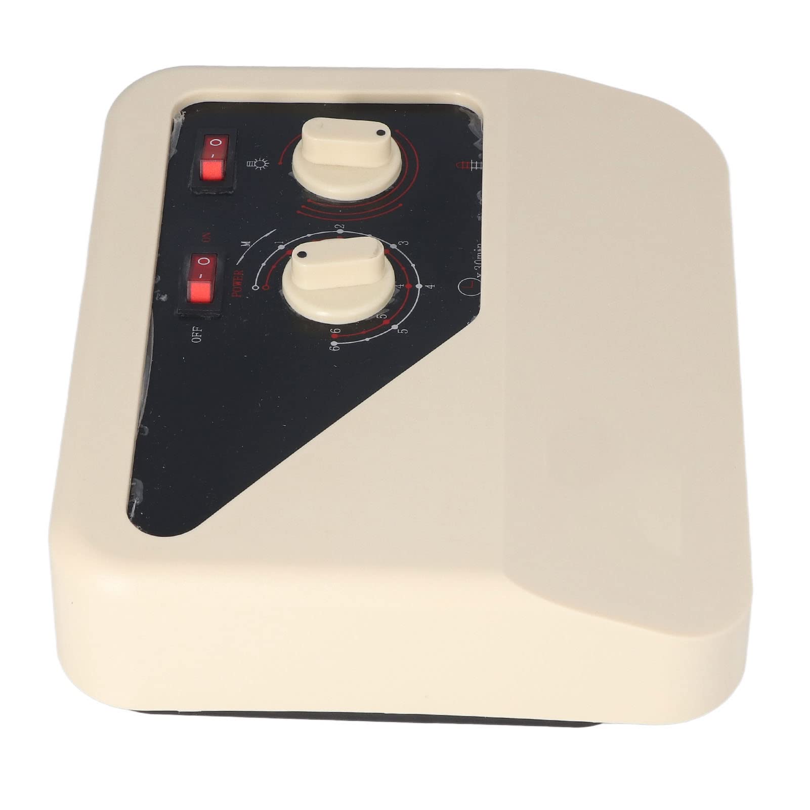 YOUTHINK Sauna Stove Controller, PP Shell Practical Sauna Stove External Controller with Probe Wire for Sweat Steam Tool