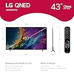 LG 43-Inch Class QNED80T Series LED Smart TV 4K Processor Flat Screen with Magic Remote AI-Powered with Alexa Built-in (43QNED80TUC, 2024) - Image 2