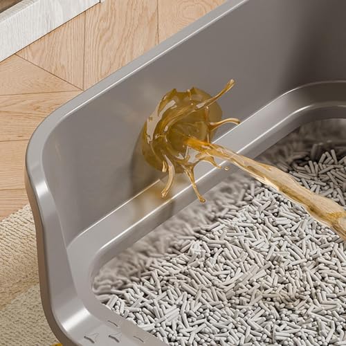 Litière pour chaton et petits animaux : bac intérieur à bords hauts - 8