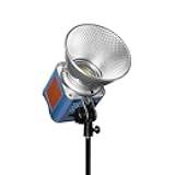 ZR200PRO Led Video Light 200W Bi-Color 2700K-6500K Continuous Light for Photo Studio, Universal Bowens Mount, App Control with 10 Light Effects (Blue)