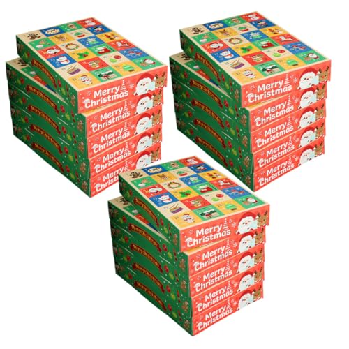 MERRYHAPY 15ԃNX}XJEg_E{bNX ̋󔠂ŉ\ ʎd؂tłَqv[g[ gȃre[WfUC