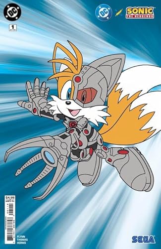 DC X Sonic the Hedgehog 1A (5th) VF/NM ; DC comic book | Cyborg Tails
