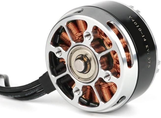 VERBANA RC Quadcopter Drone V4010 375KV Outrunner Brushless Motor Replacement Part for RC Multicopter Quadcopter Drone Accessories