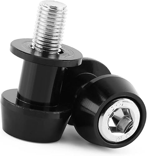 Miniatura 8 de Tornillo de soporte de brazo oscilante, 80.394 in motocicleta CNC aleación de aluminio brazo oscilante carrete deslizadores protector soporte