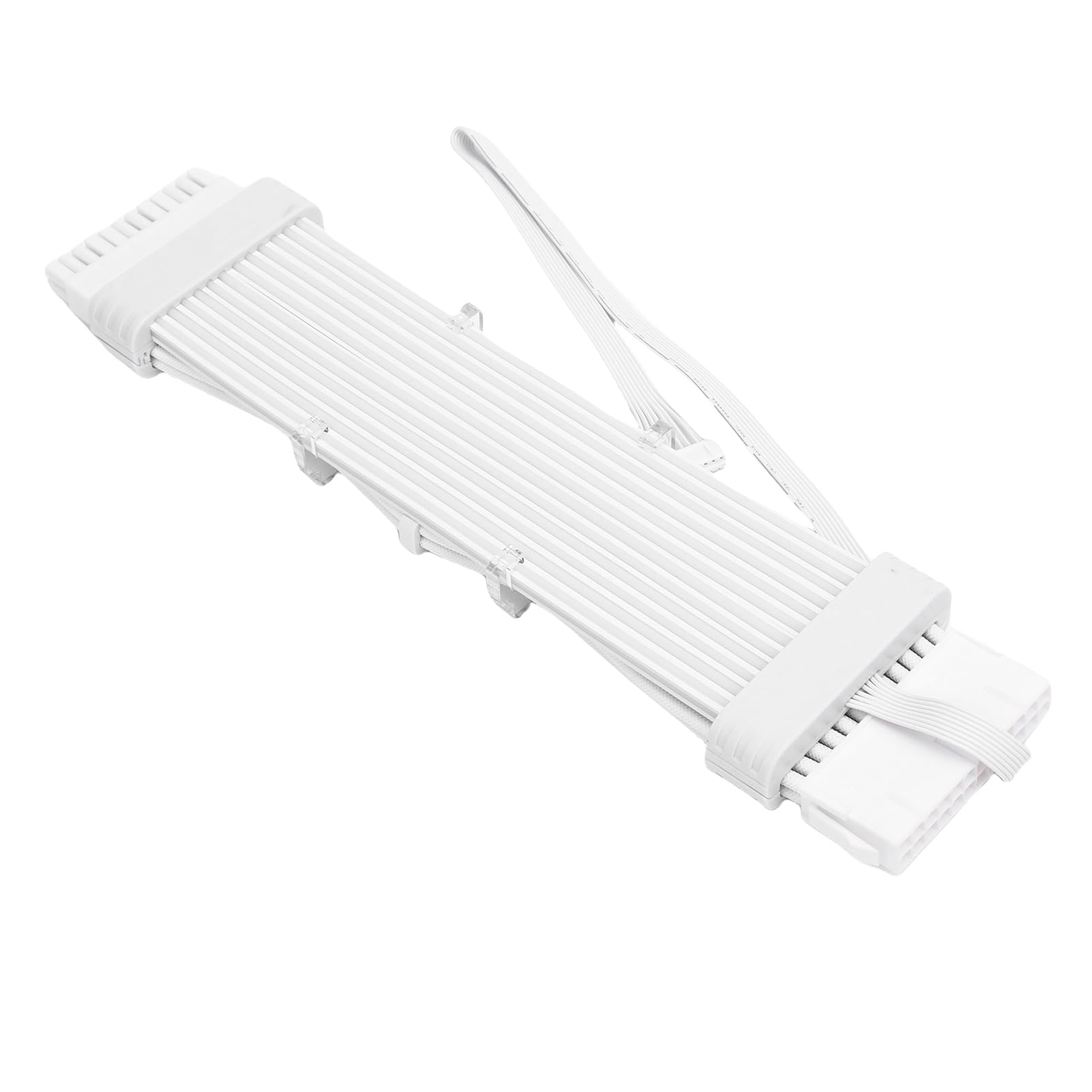 Argb Mother Cards Cable of the Mother's Cards 16,8 Millions de Bandes LED pour le PC, Effet Météorite Léger, Matériau de Silicone Premium, Configuration du Jeu/Pire (Contrôleur SK3 blanc)