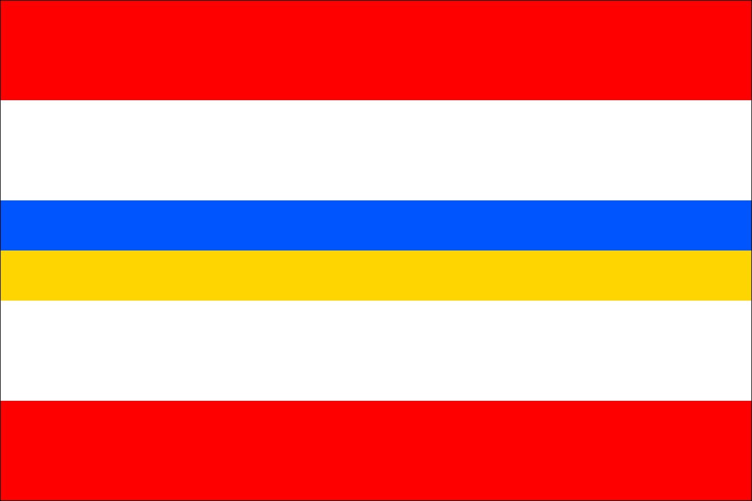 Drapeau de Trmice grand format pour les mairies et collectivités locales