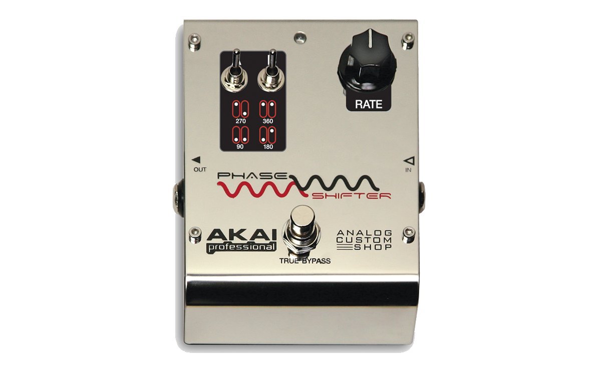 Akai Professional Phase Shifter Analog Phase Shifter Effects Pedal 