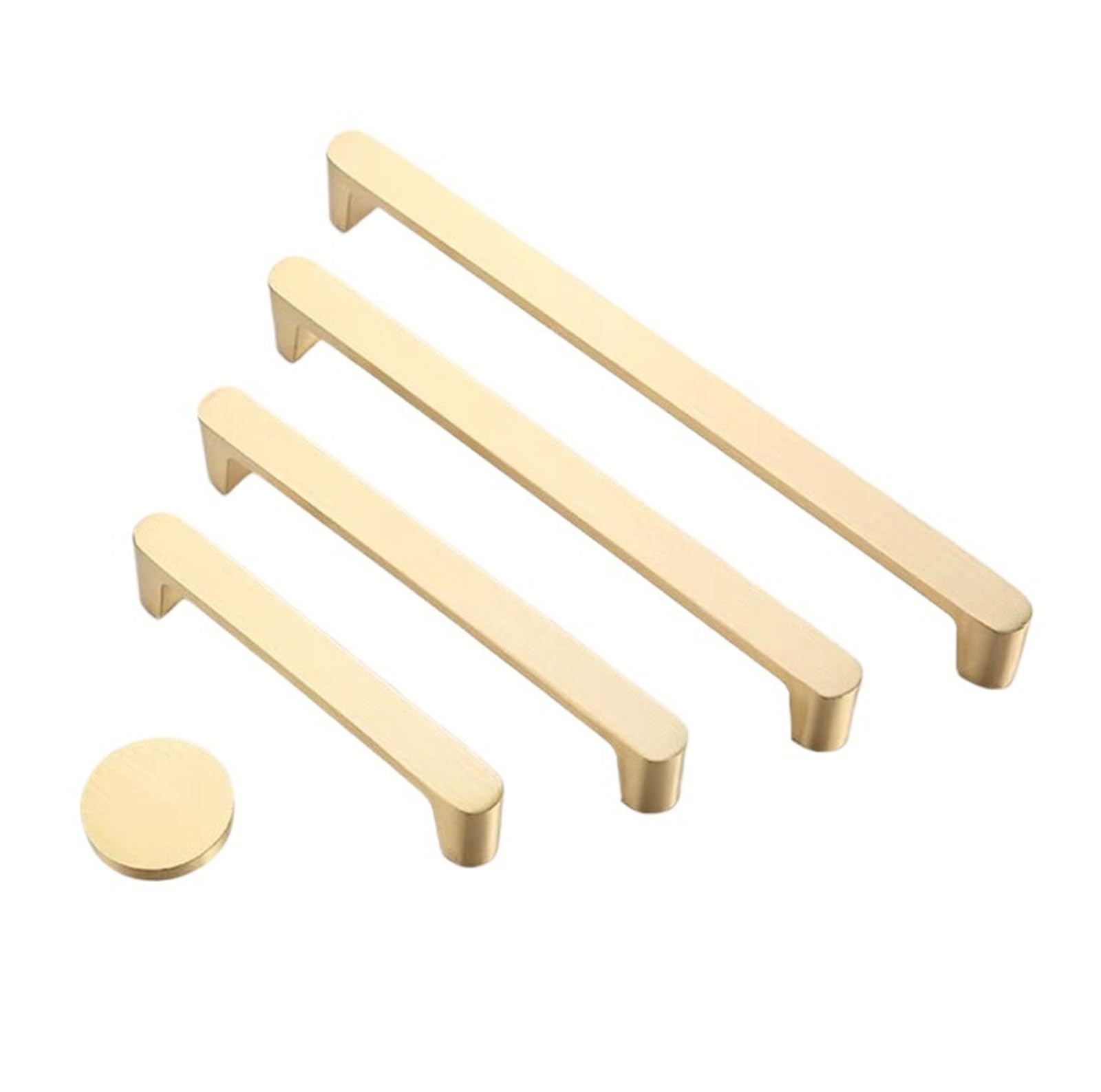 Ryqzhhy Color 5 Cabinet Handle Gold Black Ancient Coffee Round Cabinet Handles Cupboard Door Knobs Wardrobe Pulls Furniture Hardware(,128Mm Hole Centers)