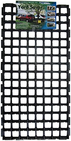 Yard Saver FGLLI01874-5PK Drive-On Lawn Grid, 38.5 x 19 x 1.25, Black (Pack of 5)
