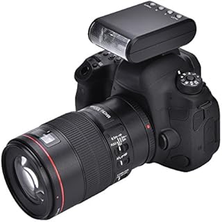 Mini Flashlight, Portable Digital On-Camera Flash Speedlite, Hot Shoe Mount Flashlight for DSLR Cameras