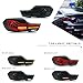 inginuity time Tail Lights for BMW M4 F32 F33 F82 F36 F82 F83 2014-2020 4-Series Start-up Animation Sequential Turn Signal Black Rear Lamps Accessory Assembly