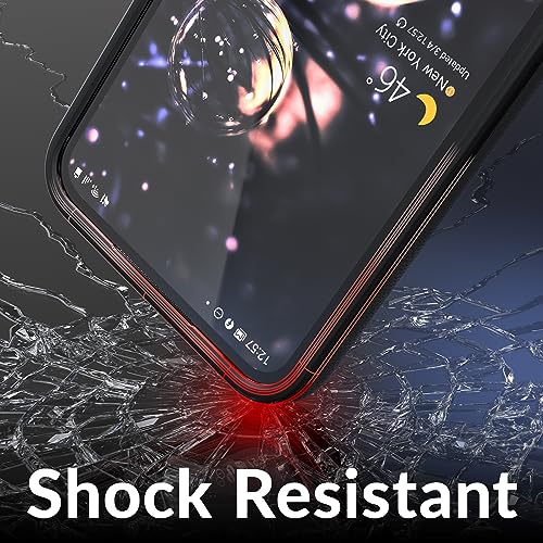 Image of Crave for Samsung Galaxy S23 FE Case, Shockproof Protection Dual Layer Case for Samsung Galaxy S23 FE (6.4 inch) - Black