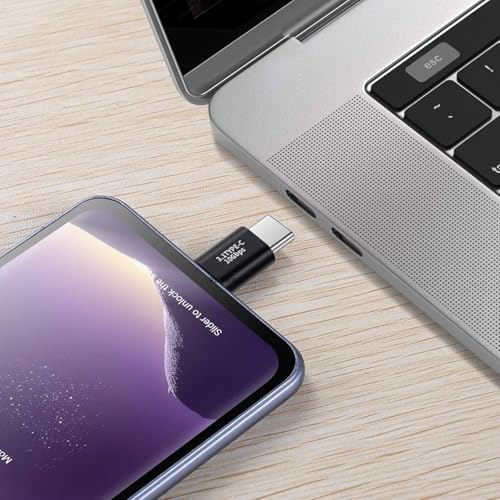 Image of REDWIND USB C Male to Male Adapter, Type-C Full-Featured, Support 10GBbps Rate, Audio and Video, Fast Charging Adapter,C-Type Double Plug,Mobile Phone Laptop USB 3.1 Charging Converter