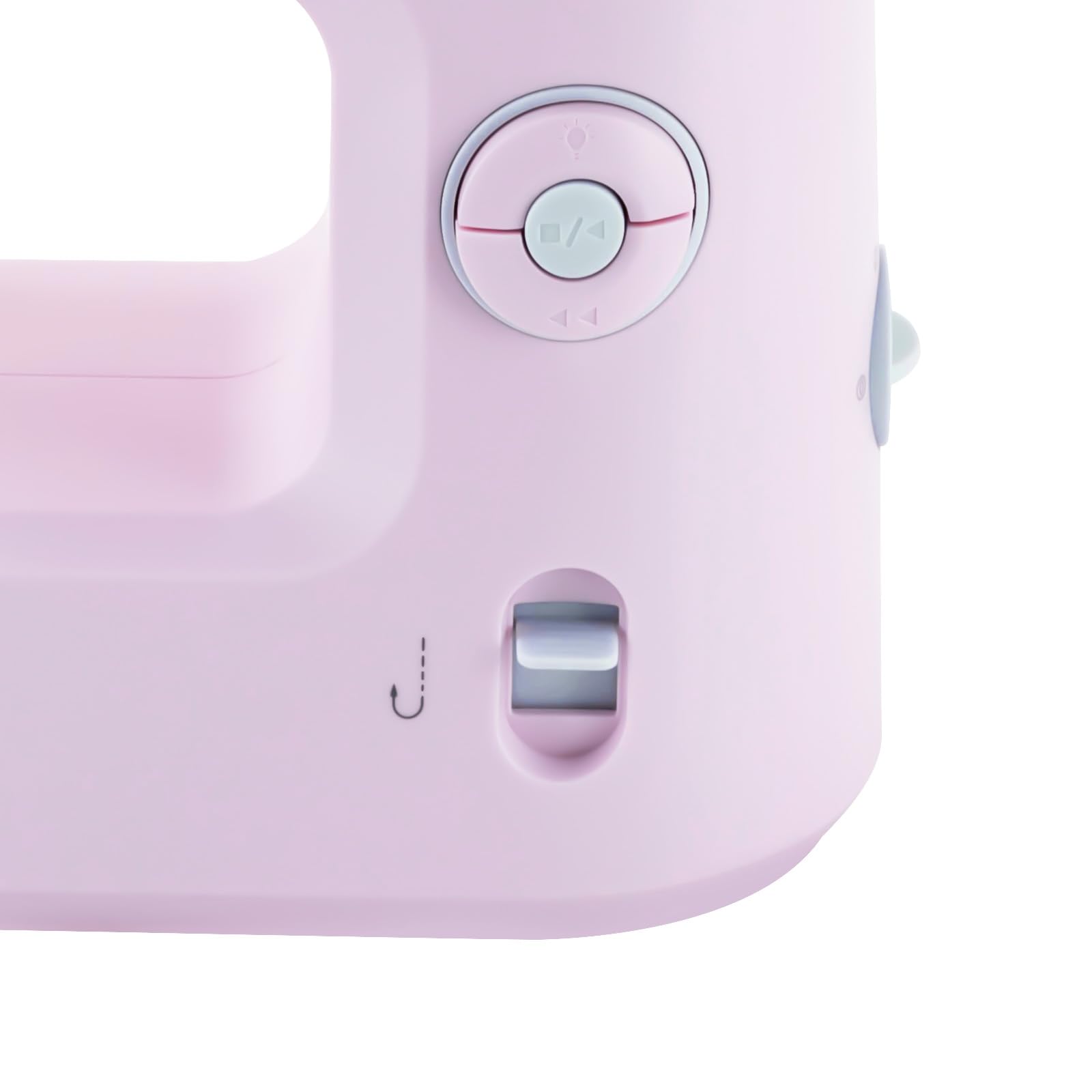 máquina de coser, máquina de coser portátil, máquina de coser industrial, máquina de coser con brazo libre electrónico, LED, 26,5 x 13 x 22,5 cm, para principiantes padres e hijos
