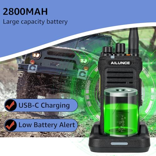 Image of Retevis GMRS Communicate Kit, RA87 GMRS Mobile Radio(1 Pack) with HA1G Waterproof Walkie Talkies, NOAA(2 Pack), Long Range Two Way Radio for Off-Road