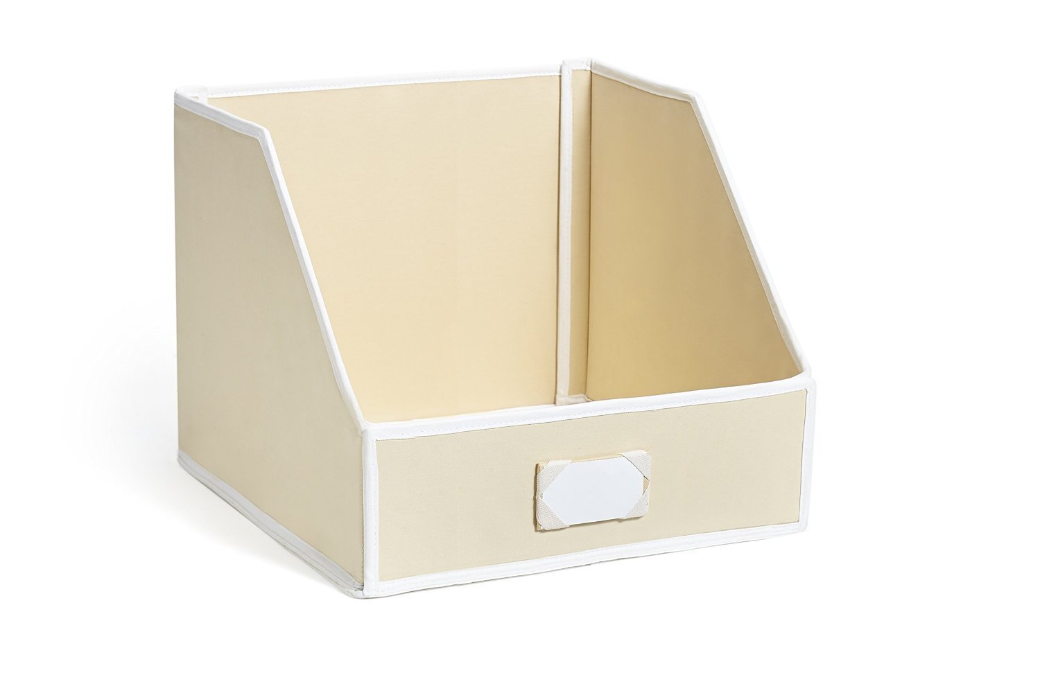 G.U.S. Ivory Linen Closet Storage Organize Bins For Sheets, Blankets