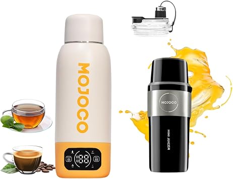 Electric Kettle With 4 Modes & Black Vacuum Blender For Smoothies