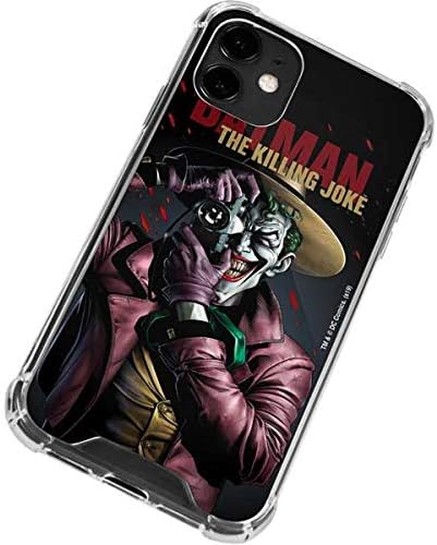 Skinit Clear Phone Case Compatible with iPhone 12 Mini - Officially Licensed DC Comics The Joker Killing Joke Cover Art by Brian Bolland Design
