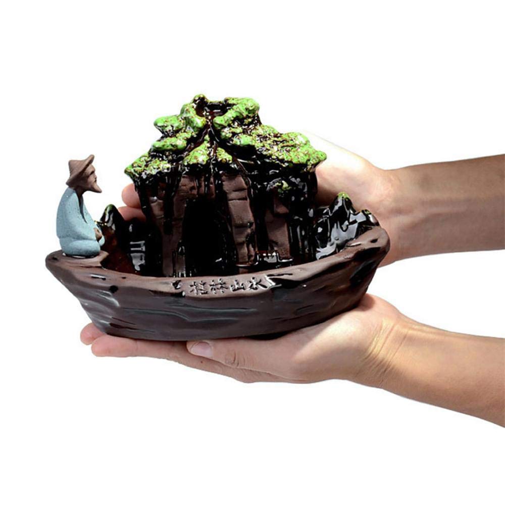 Amazon.com: HEASEA Guilin Scenery Incense Burner, Ceramic Backflow