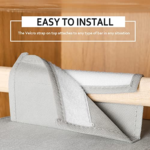 Aeroivi Hat Organizer For Closet - 10 Shelf Hat Racks For Baseball Caps - Non-Woven Fabric Hat Storage & Display - Hat Hanger To Protect Your Caps #TOP4