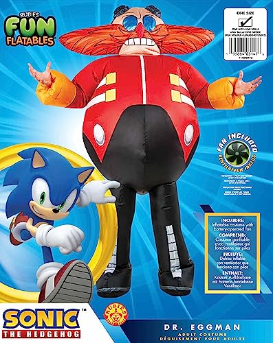 Rubie's Fantasia infl vel adulto Sonic Dr Eggman, como mostrado, tamanho nico