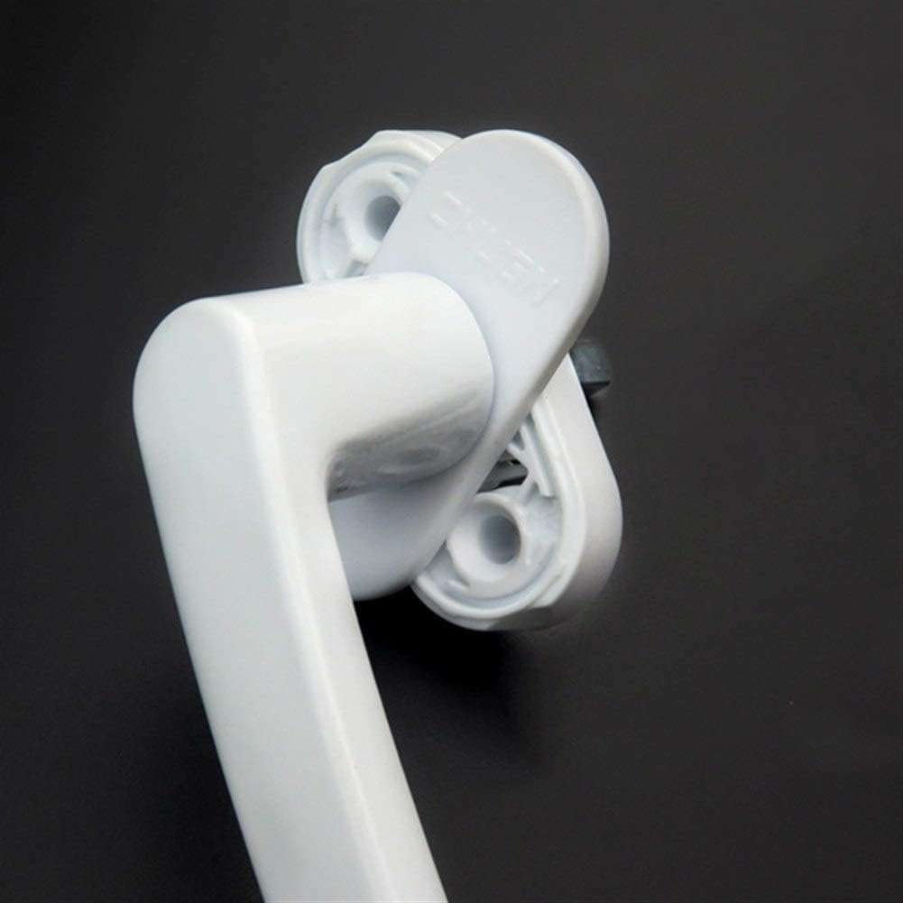 Window Handle,Hardware for Window 1*Handle Aluminum Alloy Inside Window Handle Crank Two-Point Age Safety Locking Tool Parts