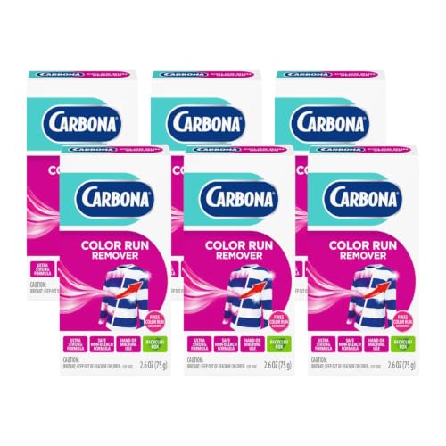 Carbona Color Run Remover - Single Garment-2.6 oz (Pack of 6)