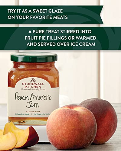 Stonewall Kitchen Peach Amaretto Jam, 12.5 Ounces (Pack Of 2) #TOP1