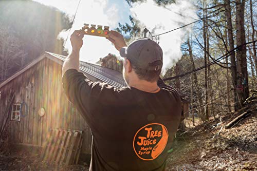 Tree Juice 100% Pure Grade A Maple Syrup | All Natural, Non Gmo, Vegan, Gluten Free, Vegetarian, Paleo | 12 Ounce Bottle #TOP6